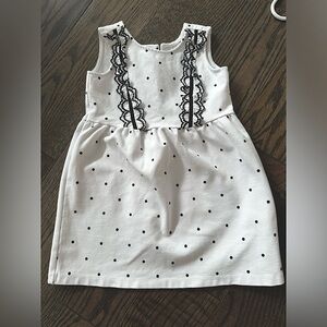 Janie and Jack 2T White dress toddler girl like new